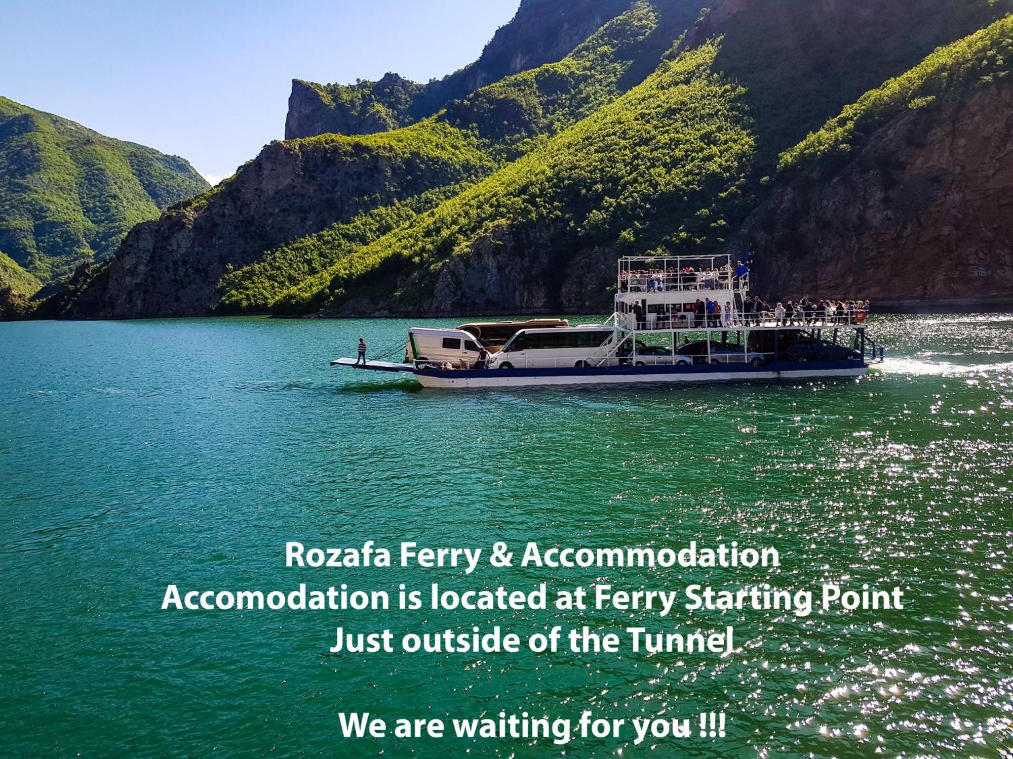 Rozafa Ferry & Accommodation Koman Esterno foto